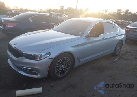 2019 BMW 540I xDrive из США, поврежденный, VIN WBAJE7C57KWW15776